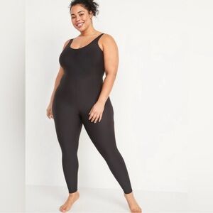 Old Navy Black Sleeveless PowerSoft Bodysuit Size 3x NWT